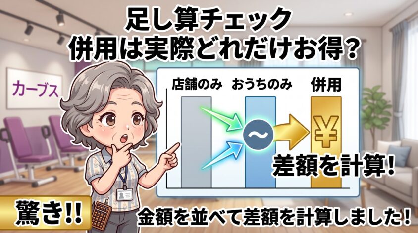 併用は実際どれだけお得?