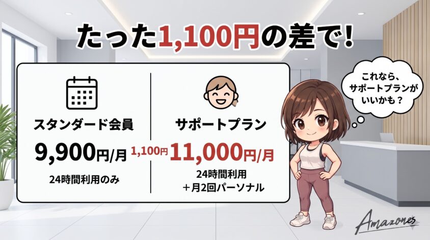 アマゾネス サポートプラン