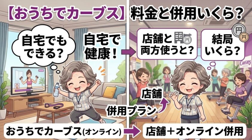 おうちでカーブス(オンライン)の料金