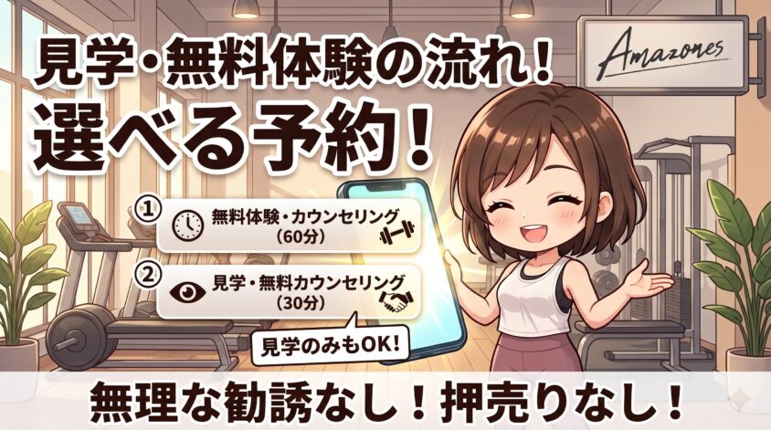 見学・無料体験の流れと申し込み方法