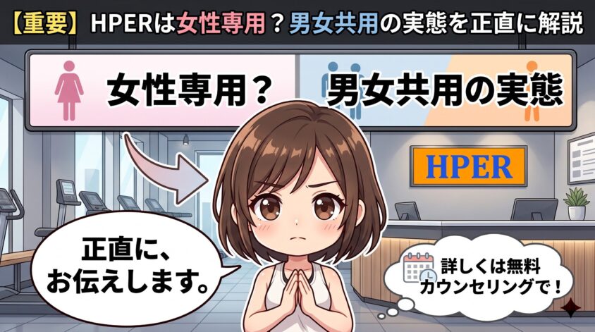 HPERは女性専用?