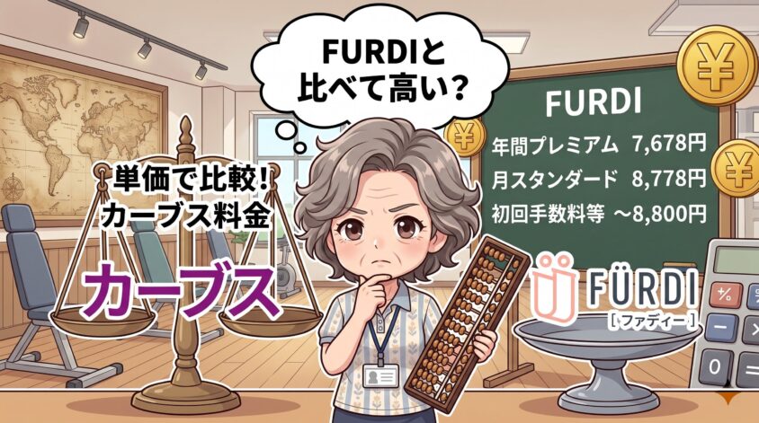 カーブスとFURDIの比較