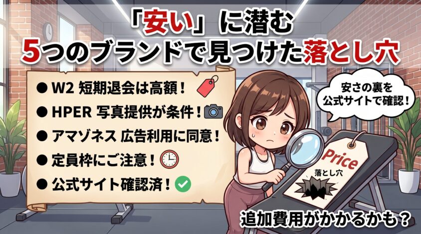 「安い」に潜む落とし穴