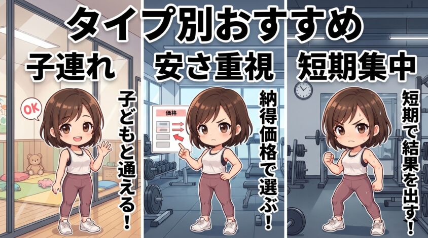 タイプ別おすすめ