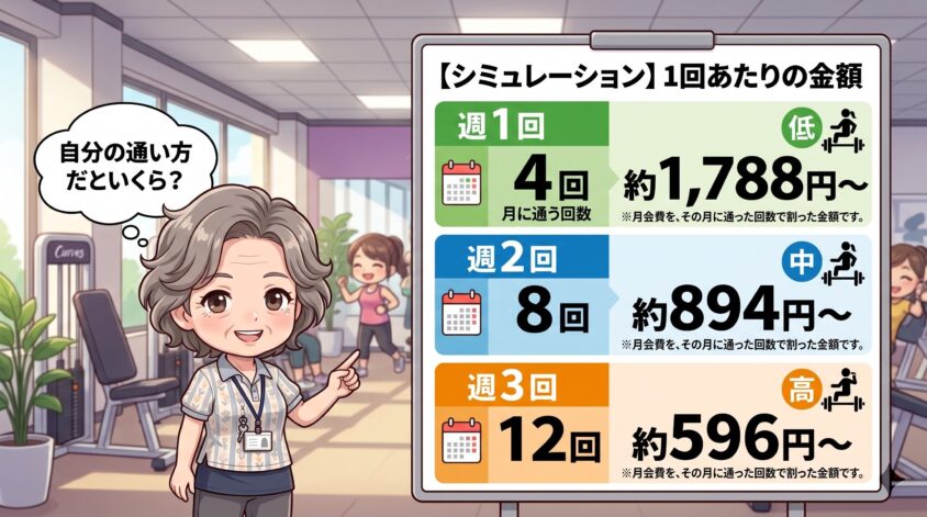 1回あたりの単価
