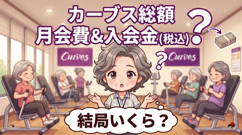 カーブスの月会費と入会金