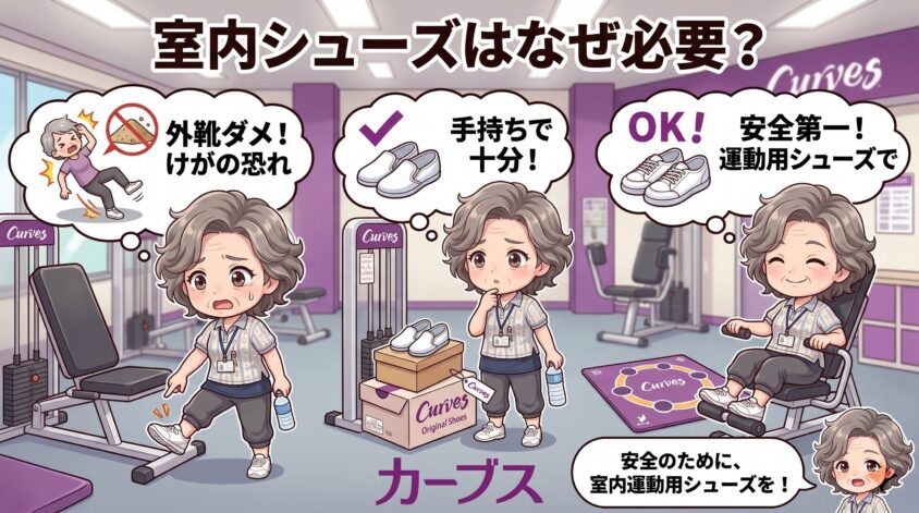 室内シューズはなぜ必要?