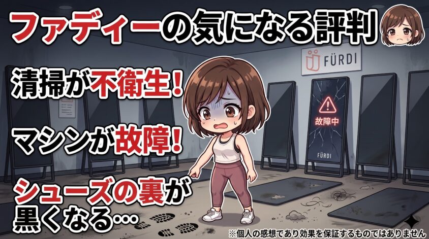ファディーの悪い口コミ・評判