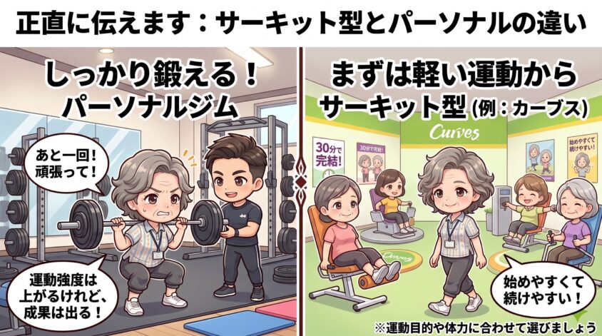 サーキット型との違い
