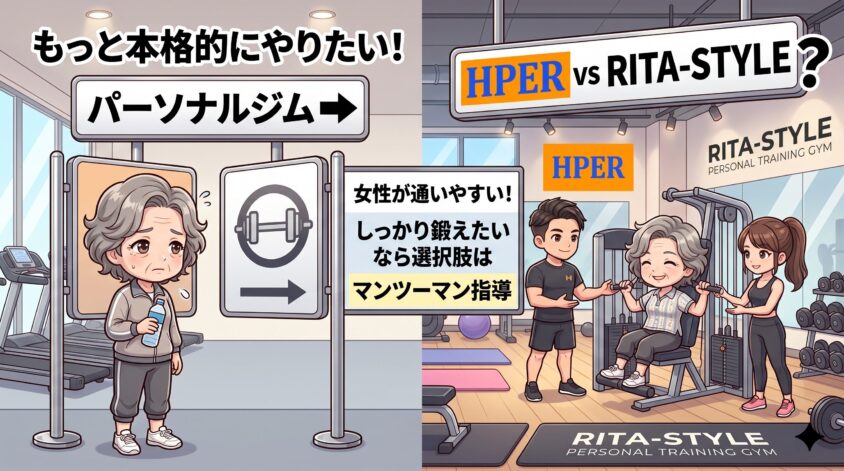 HPERとRITA-STYLEの違い