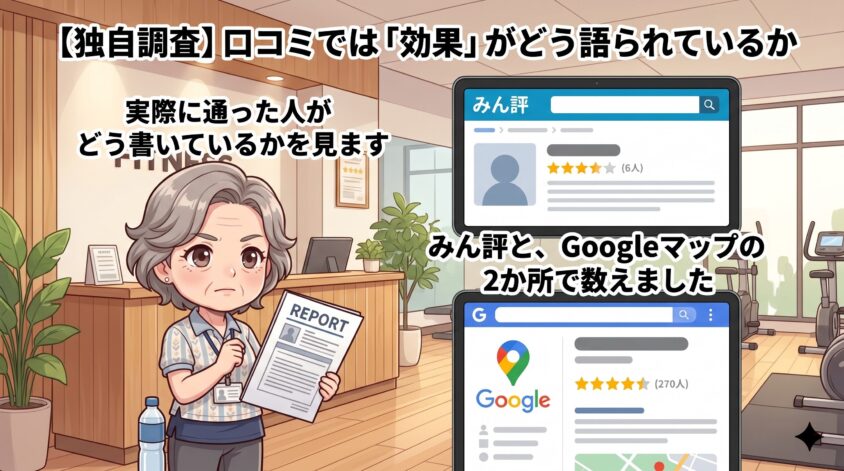 【独自調査】口コミでは「効果」がどう語られているか
