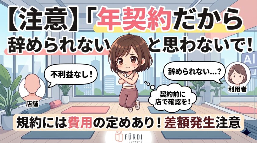「年契約だから辞められない」と思い込まないでください