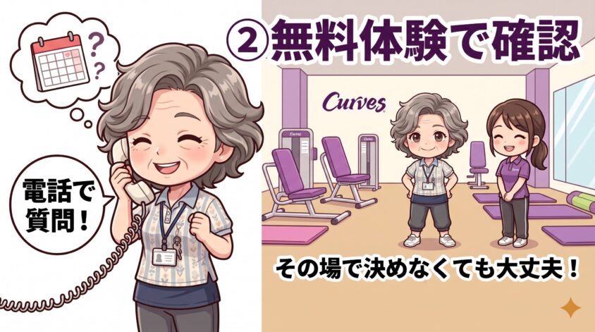 無料体験を申し込んで確認する